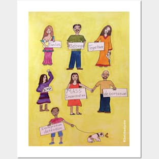 Families Belong Together Posters and Art